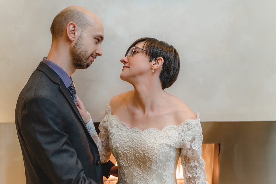 Sarah and Peter Knapp Wedding, cover photo