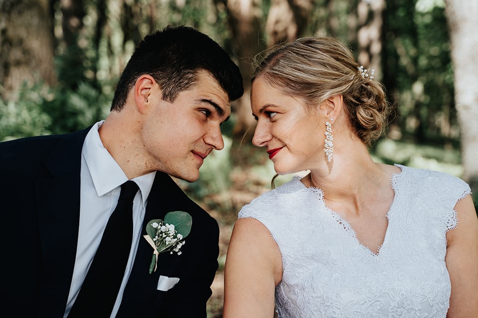 Lentz Sweger Wedding, cover photo