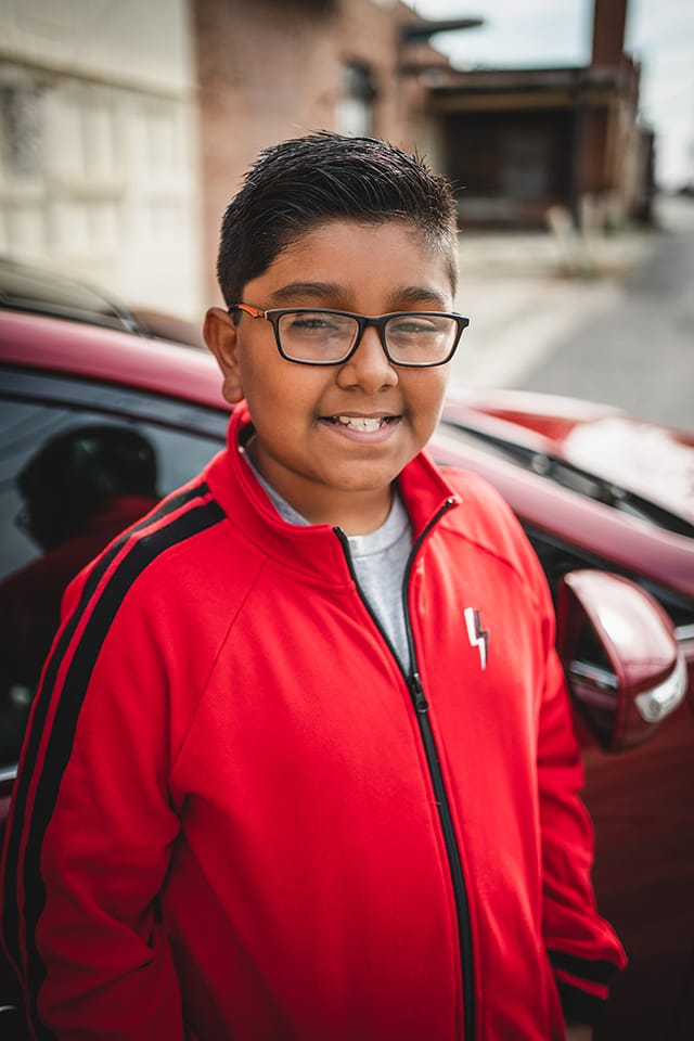 Manash Paul - Son and Car, cover photo