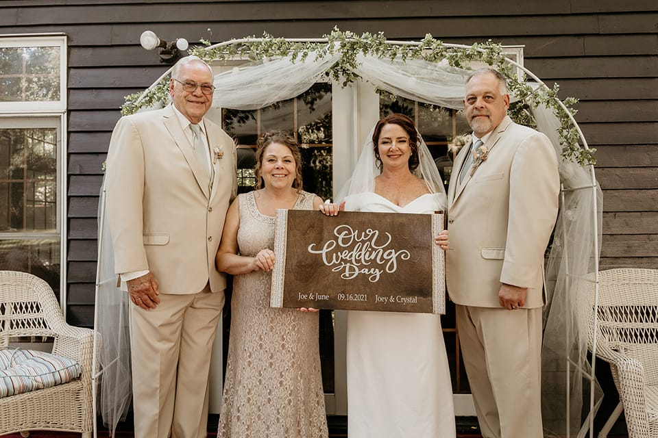 Hartsfield Martin Wedding, cover photo